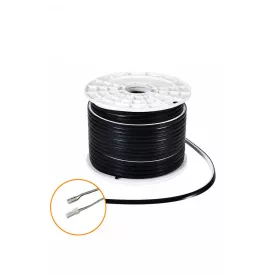   UNIVERSO LED szalag fekete szilikon profilban DC:24V 130D 9w-75lm/méter 4000k IP65 10x13mm Freecut 3év