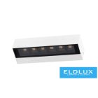 UNIVERSO Kültéri fali lámpa 14w 1100lm CCT kapcsolóval 220x71x48mm IP65 fehér 5év