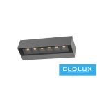 UNIVERSO Kültéri fali lámpa 14w 1100lm CCT kapcsolóval 220x71x48mm IP65 szürke 5év
