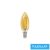 Filamentes LED izzó C37 E14 4W 2200K