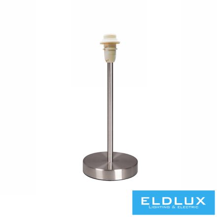 ELDLUX Nikkel kör alap asztali lámpatest E14