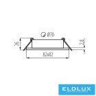 KANLUX DALLA CT-DTL50-B lámpa MR16