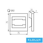 KANLUX TERRA Mini LED CW lámpa