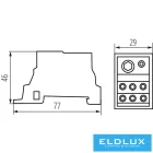 KANLUX KTB-125-1-M elosztóblokk