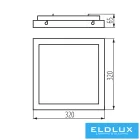 KANLUX TYBIA LED 25W-NW SE GY lámpa