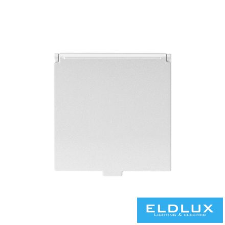 Schuko csapófedeles csatlakozóaljzat érintkezés védelemmel, IP20 MOWION BIURO 04-1230