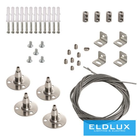 KANLUX SPN BRAVO S/P 60-62 függ.szett Rögzítő huzal