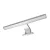UNIVERSO Falra és bútorra szerelhető tükörvilágítás 5w 430lm CCT.Kap IP44 300x100x45mm Króm
