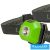 ARCAS LED fejlámpa 30lm 3-mod 2xCR2032 IP44 zöld