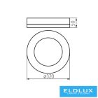 KANLUX Mennyezeti LED lámpa MILEDO TURA LED