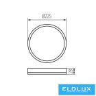 KANLUX AZPO LED 11,8W-CCT Kapcs. lámpa