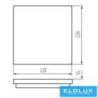 KANLUX BENO 18W NW-L-W lámpa