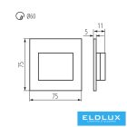 KANLUX ERINUS LED LL W-WW lámpa