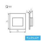 KANLUX ERINUS Lépcsővilágítás 12V LED-LL GR-WW 