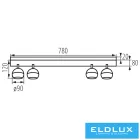 KANLUX GALOBA EL-4I W lámpa SPOT