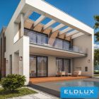 KANLUX VIMO EL 27 SE-BR kerti lámpa