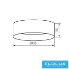 KANLUX RIFA LED 17,5W NW N1 lámpa