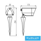 KANLUX VORA SP 20 GR lámpa