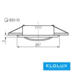 KANLUX ARGUS II CT-2115-C dek.ker. SPOT
