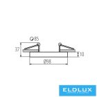 KANLUX TINY BORD DTO-B/G dekor. keret SPOT