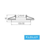 KANLUX ARET DTL B/B dekorációs keret SPOT