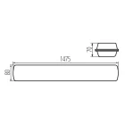 KANLUX MAH MAX 48W 15 NW RYF lámpa, Por- és páramentes LED-lámpatest