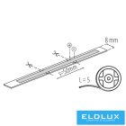 KANLUX LCOB 3W/M 24V NW