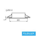 KANLUX MARIN CT-S80-AB Spot MR16