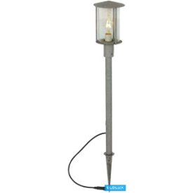   Fűbe szúrható kerti lámpa 1xGU10 max.35w IP44 D130x600mm Szürke