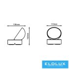 UNIVERSO Kültéri fali lámpa 12w 720lm CCT kapcsolóval 110x135x135mm IP54 szürke 5év