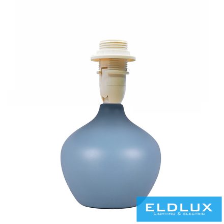 ELDLUX Kék kerámia asztali lámpatest E14