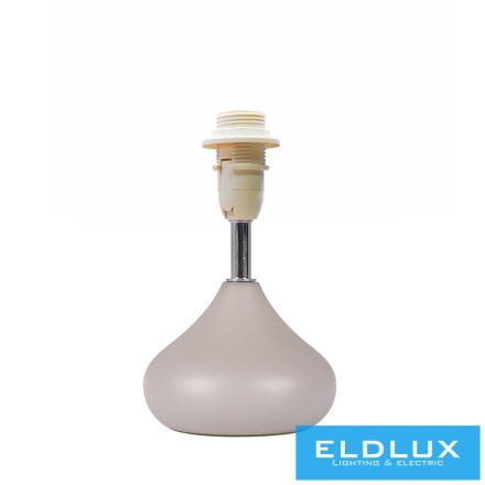 ELDLUX Szürke kerámia asztali lámpatest E14