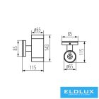 KANLUX BART EL-235 lámpa GU10 