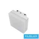 UNIVERSO Bútorra szerelhető lámpa 4.5w 385lm 4000k IP44 75x75x35mm króm