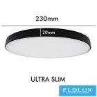 OSRAM chip Mennyezeti lámpa 24W  4000K fekete