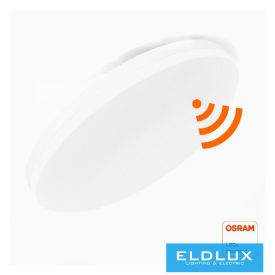   OSRAM chip Mennyezeti lámpa  mikrohullámú mozgásérzékelővel 16W-24W CCT fehér