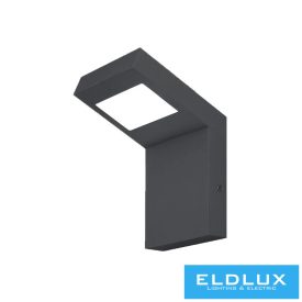   UNIVERSO Kültéri fali lámpa 10w 720lm 4000k 110° IP54 Antracit 100x109x160mm