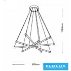 UNIVERSO Függeszték 55w 4400lm 3000k IP20 Fehér 820x1100mm