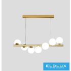 UNIVERSO Függeszték 7xG9 max.10w 1060x160x1000mm IP20 Óarany 5év