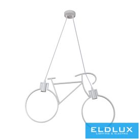 UNIVERSO Függeszték 2xE27 IP20 670x1500mm fehér