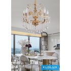 UNIVERSO Csillár 5 karos 5xE14 Max.40W D65x58cm arany