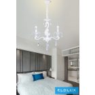 UNIVERSO Csillár 3 karos 3xE14 Max.40W D58x100cm fehér