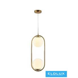   UNIVERSO Függeszték 2xG9 max.10w D200x500x1200mm IP20 Óarany 5év