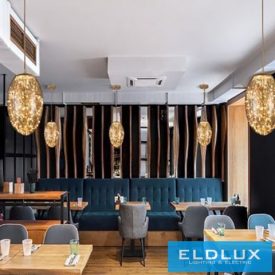   UNIVERSO Függeszték 12w 1080lm 3000k 360° IP20 ∅200x300x1400mm amber