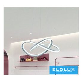   UNIVERSO Függeszték LED 60w 4800lm CCT.kap ∅500mm IP20 fehér