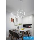 UNIVERSO Függeszték 53w 4240lm 6500k IP20 Fehér D400x1200mm