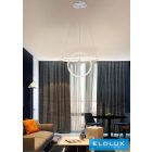 UNIVERSO Függeszték 70w 5600lm 3000k IP20 Fehér D600x1500mm