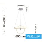 UNIVERSO Függeszték 70w 5600lm 3000k IP20 Fehér D600x1500mm