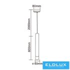 UNIVERSO Egyfázisú sínhez Függeszték GU10 max.60w 600mm fehér