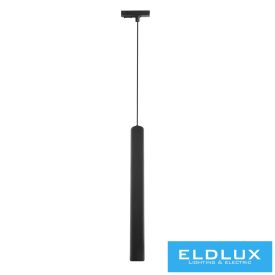   UNIVERSO Egyfázisú sínhez Függeszték GU10 max.60w 600mm fekete